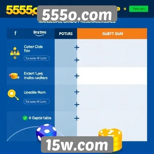 Comparativo entre 555o.com e outros sites de jogos