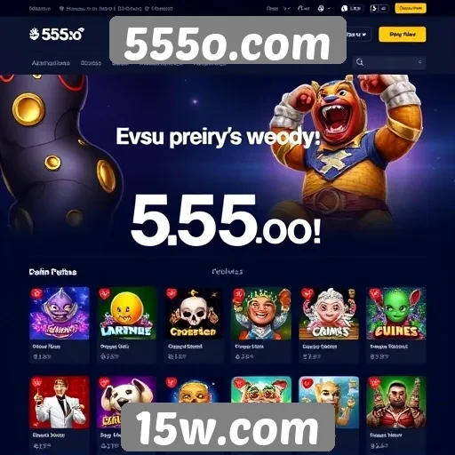 Impacto de 555o.com no mercado de jogos online