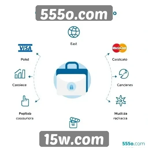 Exploração de métodos de pagamento no 555o.com
